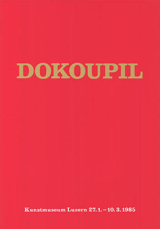 Dokoupil, Kunstmuseum Luzern