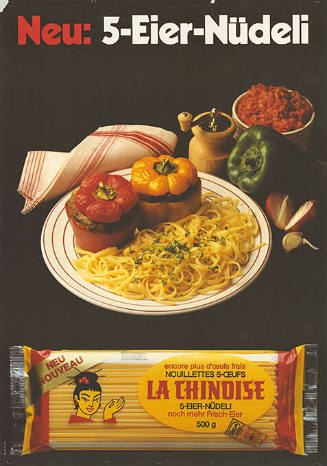 Neu: 5-Eier-Nüdeli, La Chinoise