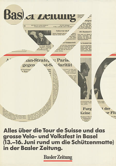 Alles über die Tour de Suisse und das grosse Velo- und Volksfest in Basel […], Basler Zeitung