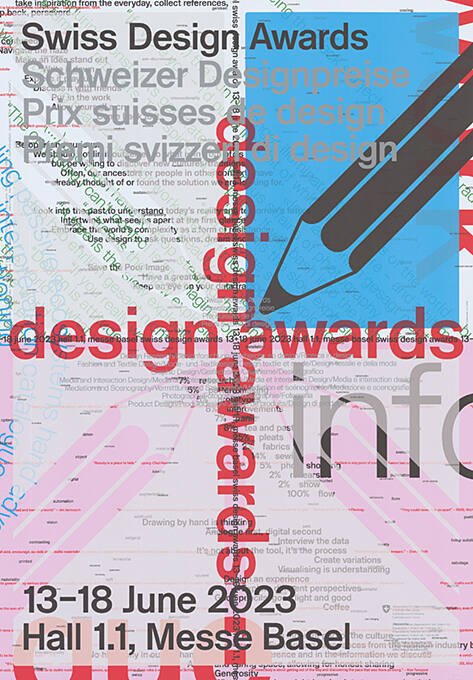 Swiss Design Awards 2023, Messe Basel