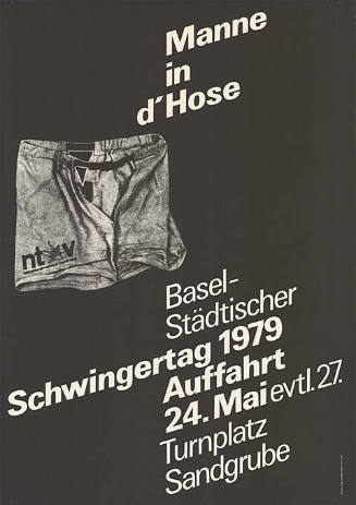 Manne in d’Hose, Basel-Städtischer Schwingertag 1979, Turnplatz Sandgrube