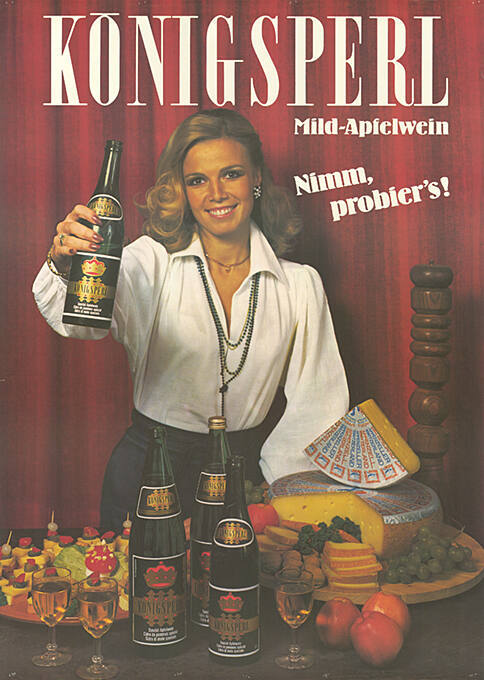 Königsperl, Mild-Apfelwein, Nimm, probier’s!