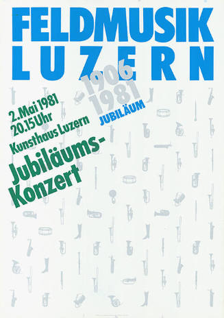 Feldmusik Luzern, Jubiläums-Konzert, Kunsthaus Luzern