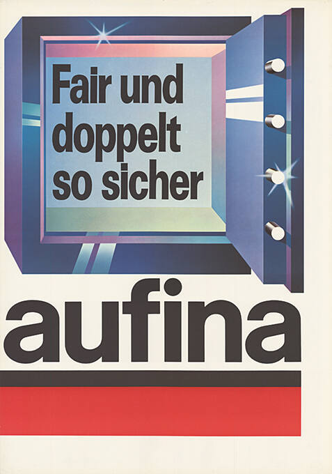 Fair und doppelt so sicher, Aufina