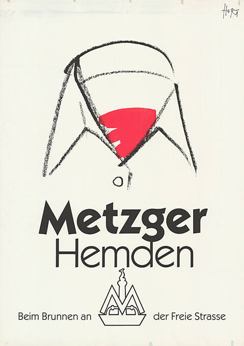 Metzger Hemden, Beim Brunnen an der Freie Strasse