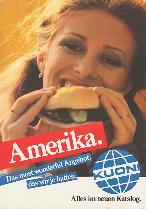 Amerika. Das most wonderful Angebot, das wir je hatten. Kuoni, Alles im neuen Katalog.