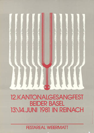 12. Kantonalgesangfest beider Basel, Reinach