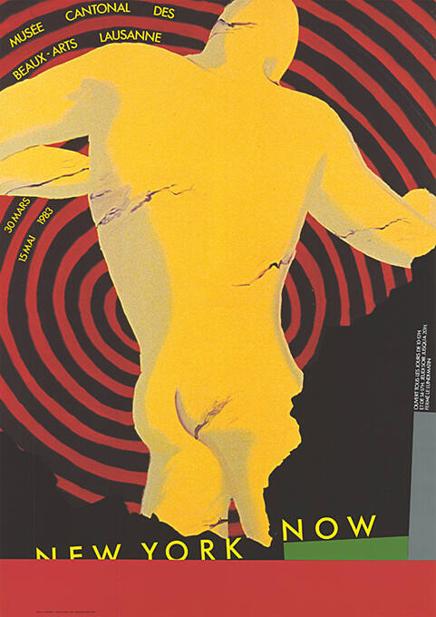 New York Now, Musée cantonal des Beaux-Arts, Lausanne