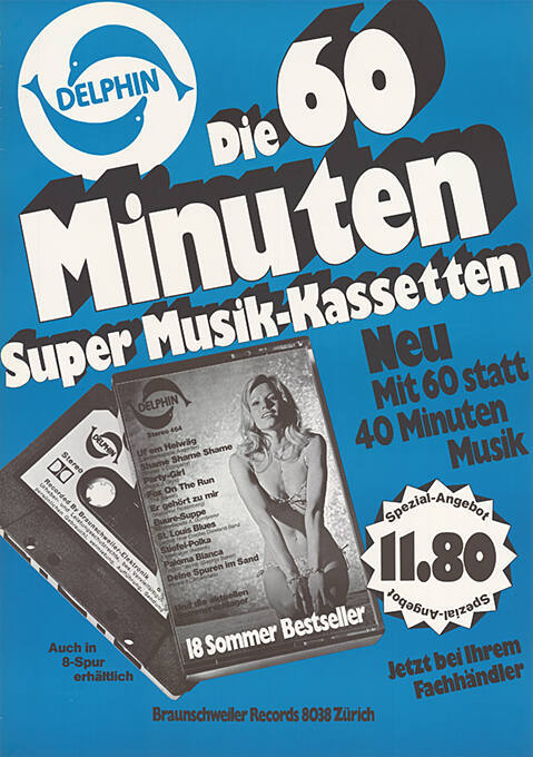 Delphin, Die 60 Minuten Super Musik-Kassetten