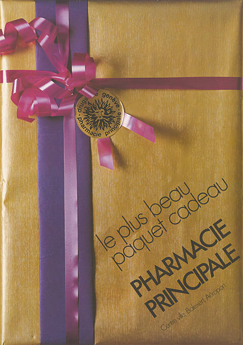 Le plus beau paquet cadeau, Pharmacie principale