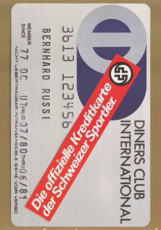 Die offizielle Kreditkarte der Schweizer Sportler. Diners Club International