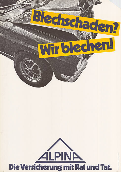 Blechschaden? Wir blechen! Alpina