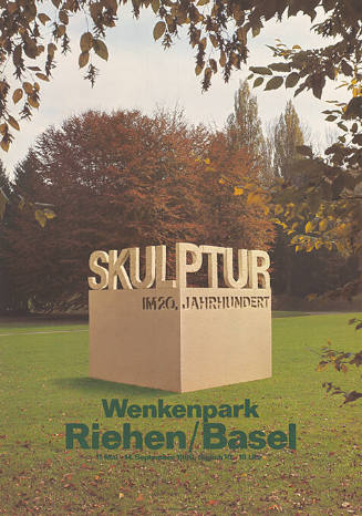 Skulptur im 20. Jahrhundert, Wenkenpark, Riehen / Basel