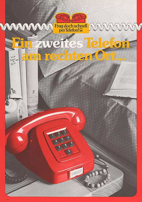 Ein zweites Telefon am rechten Ort…