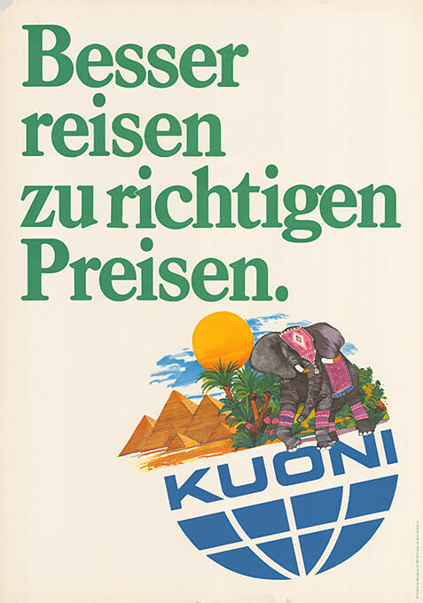 Besser reisen zu richtigen Preisen. Kuoni