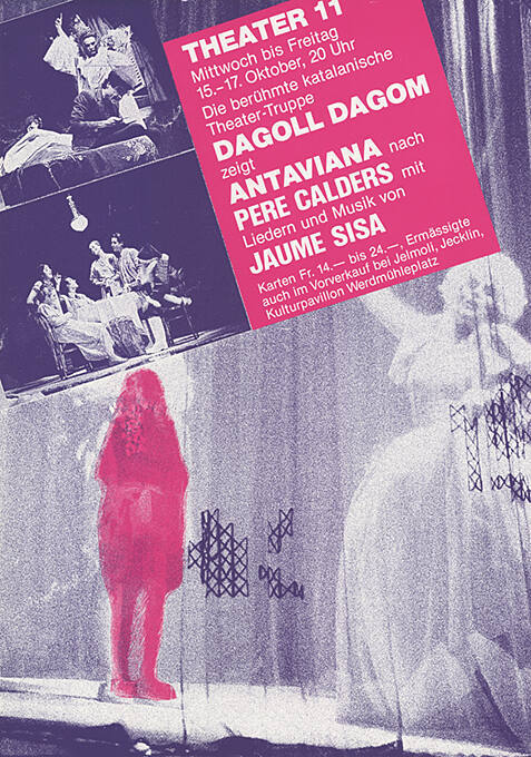 Antaviana, Pere Calders, Dagoll Dagom, Theater 11