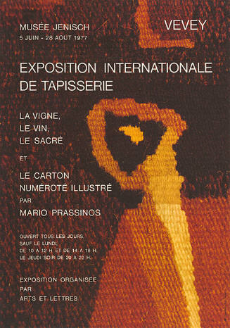 Exposition internationale de tapisserie, Musée Jenisch Vevey