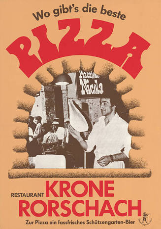 Wo gib’'s die beste Pizza, Krone Rorschach