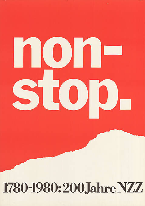 Non-stop. 1780–1980: 200 Jahre NZZ