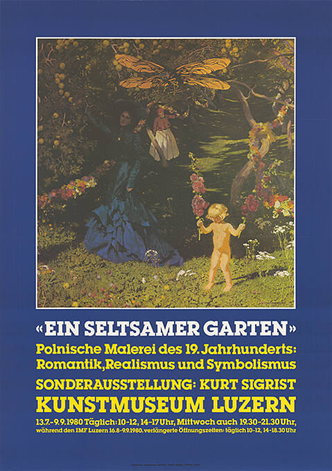 Ein seltsamer Garten, Polnische Malerei des 19. Jahrhunderts, Sonderausstellung Kurt Sigrist, Kunstmuseum Luzern