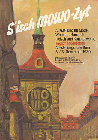 S’isch MOWO-Zyt, Ausstellung für Mode, Wohnen, Haushalt, Freizeit und Kunstgewerbe, Ausstellungshalle Bern