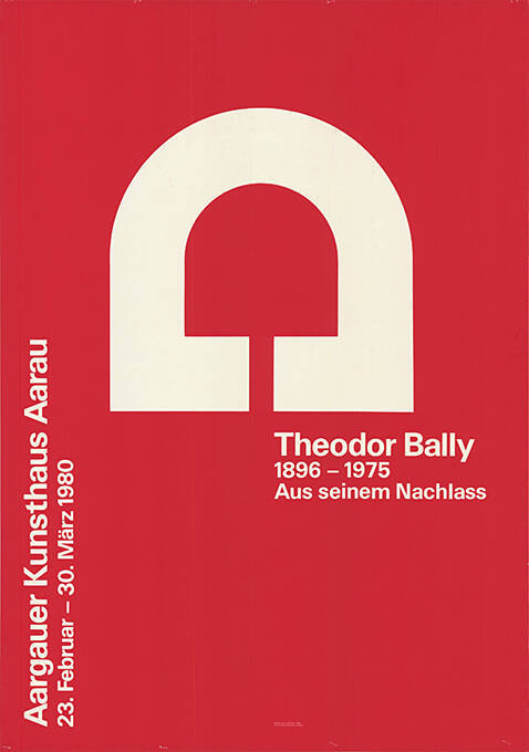 Theodor Bally, Aargauer Kunsthaus Aarau