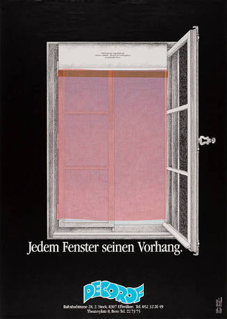 Jedem Fenster seinen Vorhang. Decorof