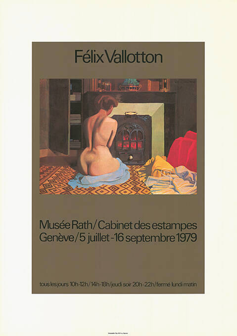 Felix Vallotton, Musée Rath, Cabinet des Estampes