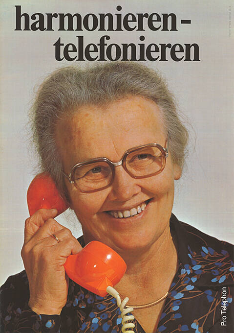 Harmonieren – telefonieren