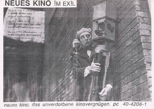 Das unverdorbene Kinovergnügen, Neues Kino