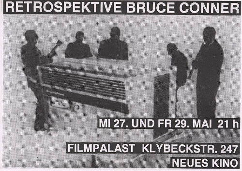 Retrospektive Bruce Conner, Neues Kino