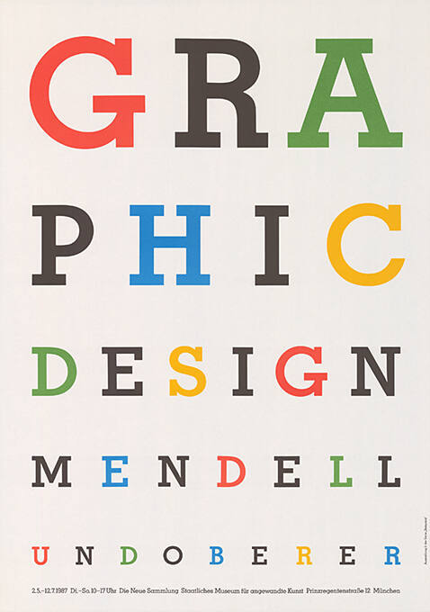 Graphic Design, Mendell und Oberer
