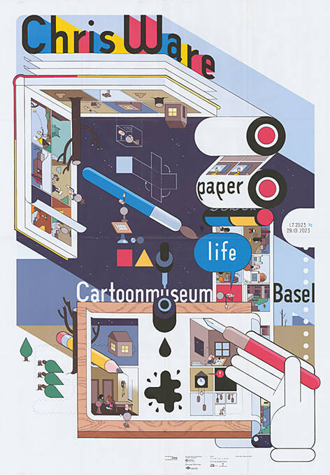 Chris Ware, Paper, Life, Cartoonmuseum
