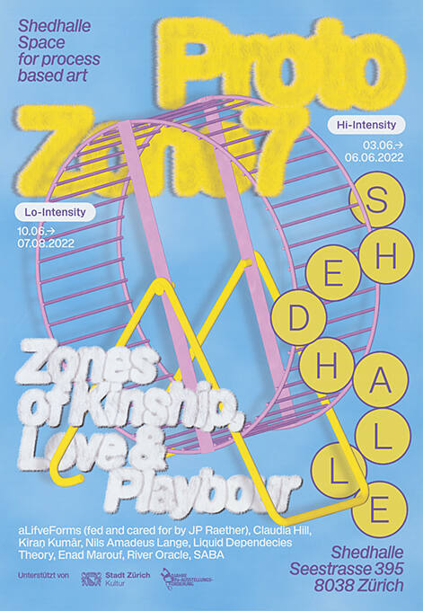 Proto Zone 7, Zones of Kinship, Love & Playbour, Shedhalle