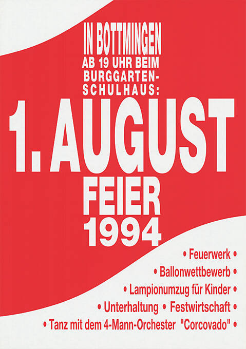 1. August Feier 1994, Bottmingen