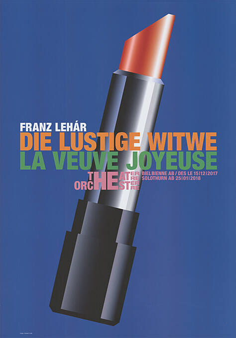 Die lustige Witwe, La veuve joyeuse, Theater Orchester Biel Solothurn
