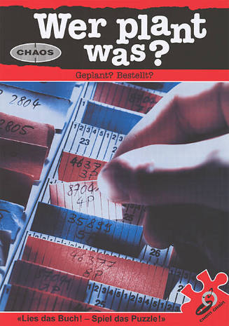 Wer plant was? «Lies das Buch! – Spiel das Puzzle!», Chem Chain