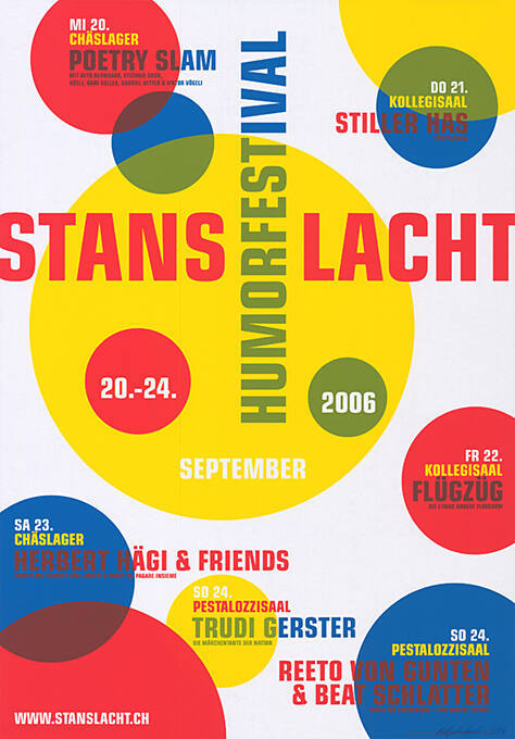 Stans lacht, Humorfestival