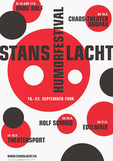 Stans lacht, Humorfestival