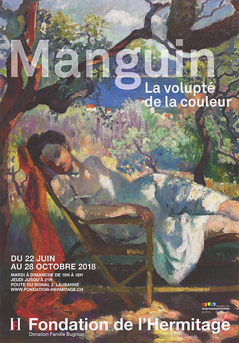 Manguin, La volupté de la couleur, Fondation de l’Hermitage