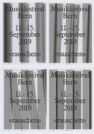 Musikfestival Bern, «rauschen»