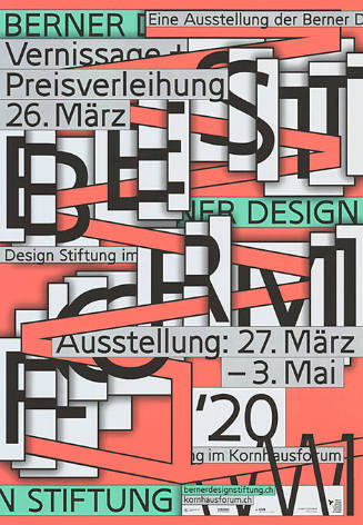 Bestform, Eine Ausstellung der Berner Design Stiftung, Kornhausforum