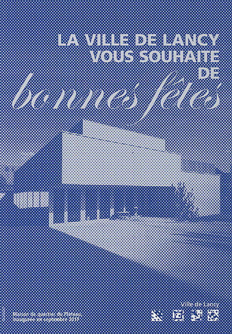 La ville de Lancy vous souhaite bonnes fêtes, Maison de quartier du Plateau, inaugurée en septembre 2017