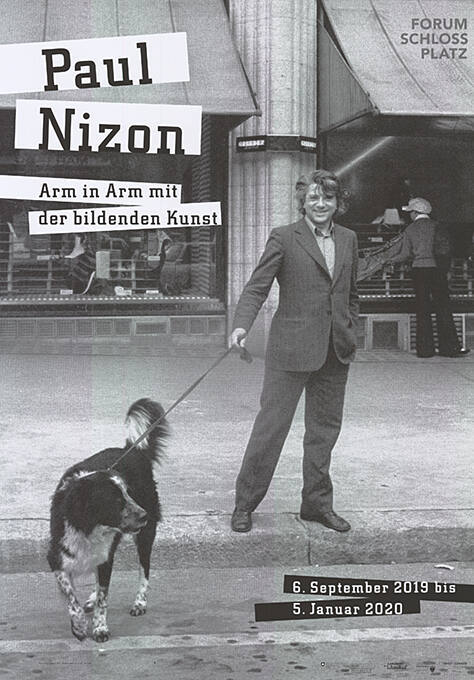 Paul Nizon, Arm in Arm mit der bildenden Kunst, Forum Schlossplatz