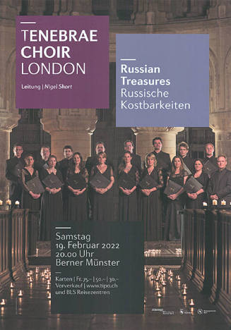 Tenebrae Choir London, Russian Treasures, Berner Münster