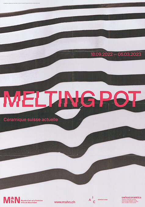 Melting Pot, Céramique suisse actuelle, Musée d’art et d’histoire, Ville de Neuchâtel