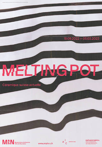 Melting Pot, Céramique suisse actuelle, Musée d’art et d’histoire, Ville de Neuchâtel