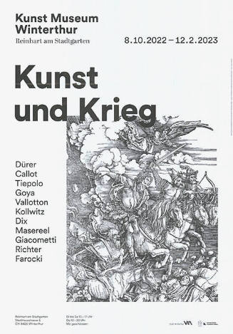 Kunst und Krieg, Kunst Museum Winterthur
