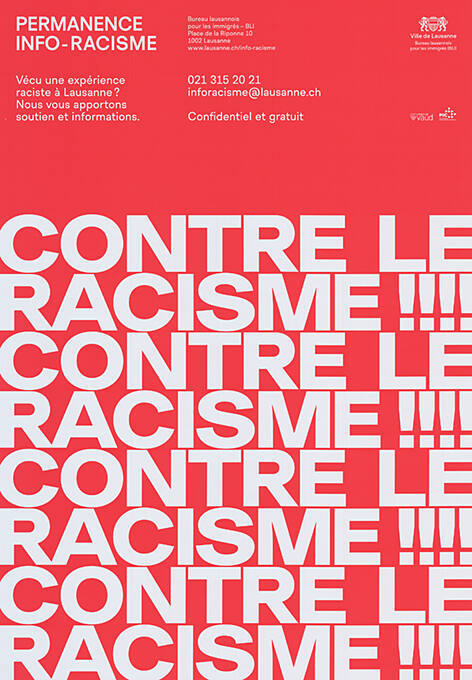 Permanence Info-Racisme, Contre le racisme!!!!