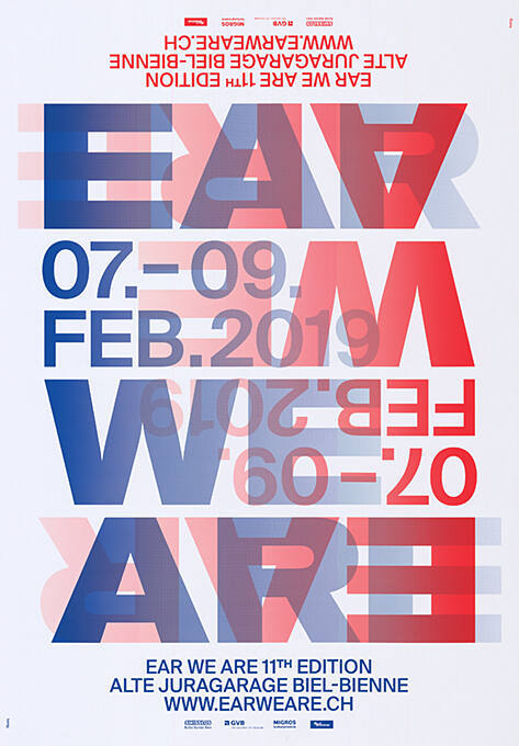 Ear We Are, 11th Edition, Alte Juragarage Biel-Bienne